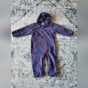 Columbia 12-18 month fleece bunting